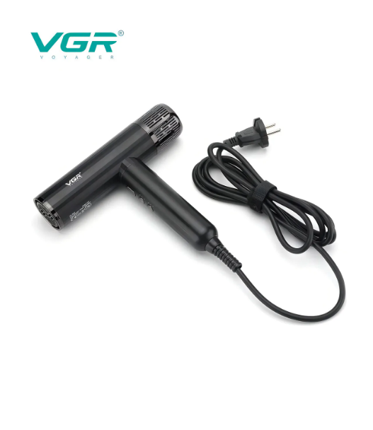 Secador De Cabello Vgr V-427 Negro