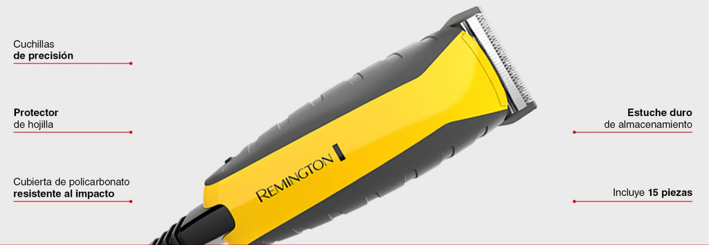 Maquina Recortadora REMINGTON HC5850A Amarillo