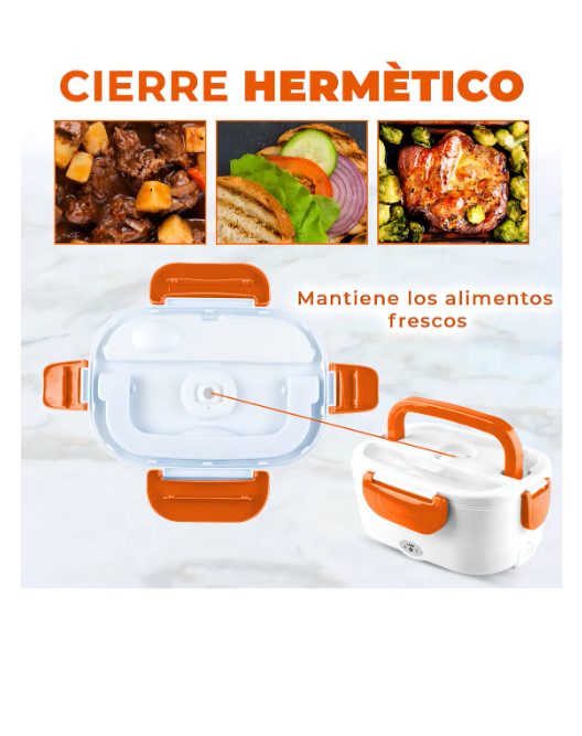 Lonchera Electrica Porta Comidas Portátil + Cuchara YS-002