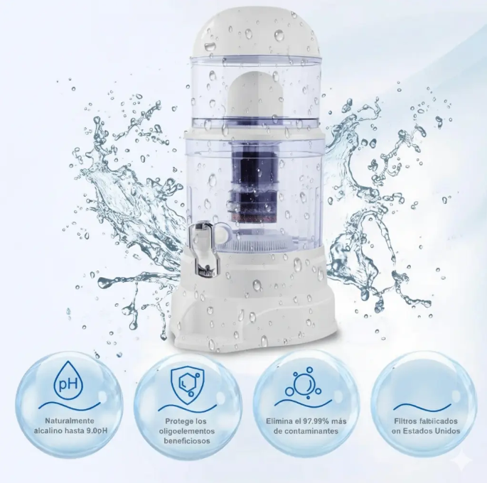 Filtro Purificador De Agua 14 Litros