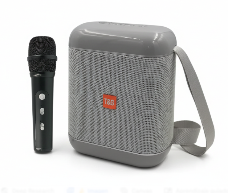 Radio Parlante USB Recargable Incluye Micrófono T&G Ref:TG-523K