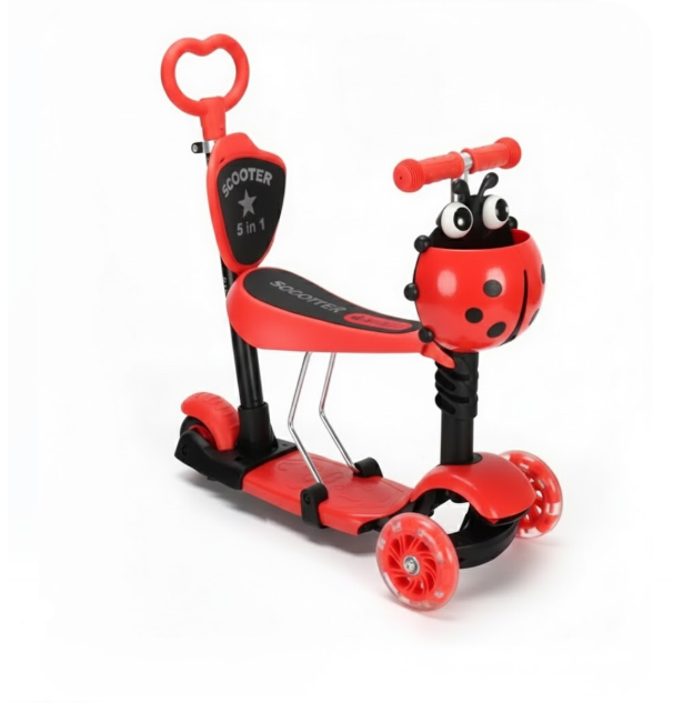 Patineta Scooter Mariquita Musical Con Luces