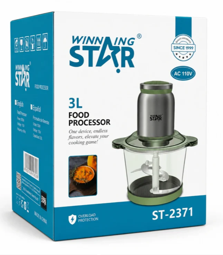 Procesador De Alimentos Winning Star 3L ST-2371
