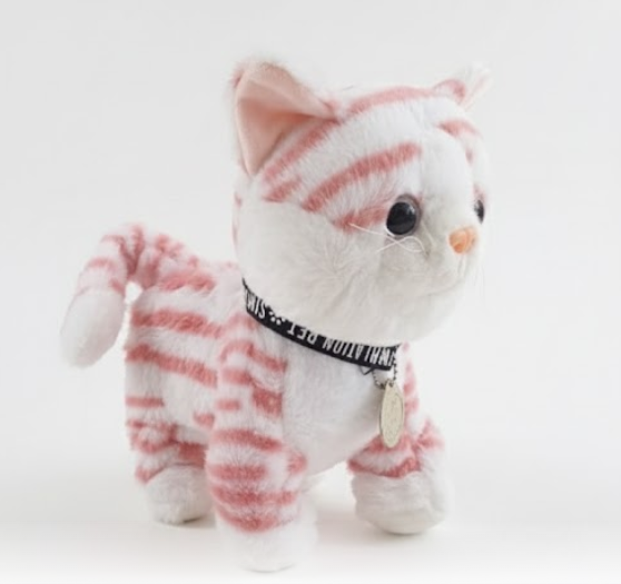 Gato Peluche Interactivo Camina Canta Maulla Control Remoto