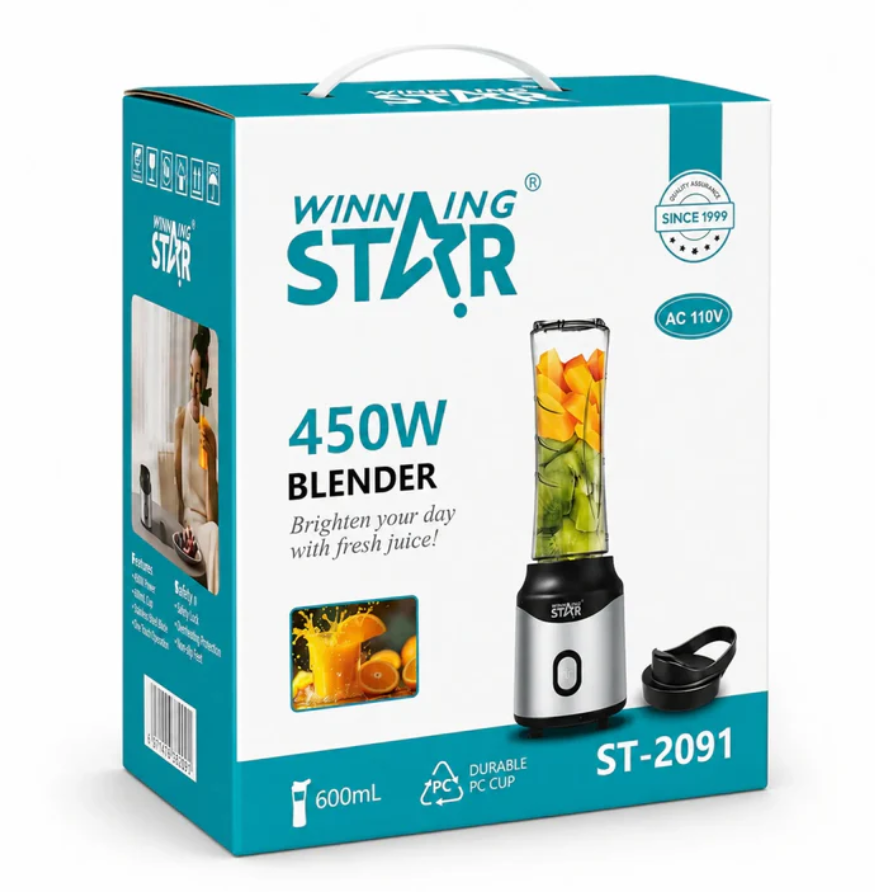Licuadora Personal Portátil Winning Star ST-2091