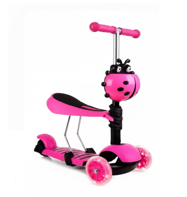Patineta Scooter Mariquita Musical Con Luces