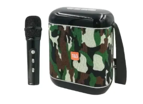Radio Parlante USB Recargable Incluye Micrófono T&G Ref:TG-523K
