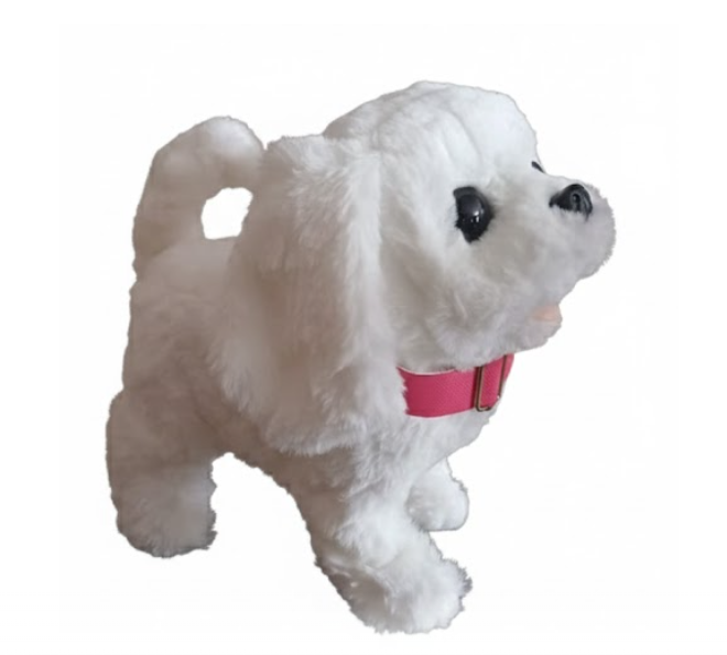 Perro Peluche Interactivo Camina Y Ladra