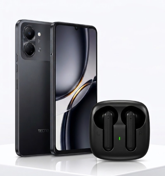 Celular TECNO Spark GO 3 4Gb 128Gb + Obsequio Audifonos Inalambricos