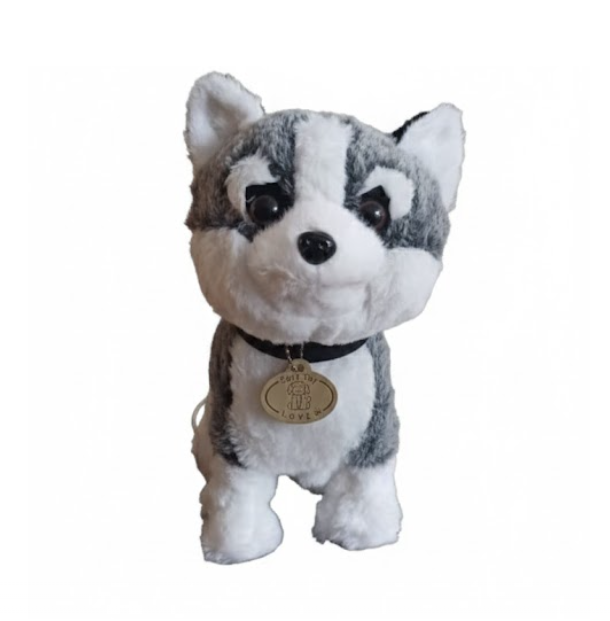 Perro Peluche Interactivo Camina Canta Ladra Control Remoto