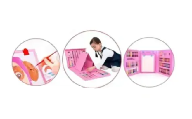 Set Kit Arte Niños Maleta Crayon Acuarela Plumon 208 Piezas