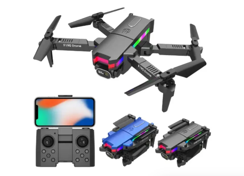 Drone Plegable, Inteligente Wifi, Video HD (TM) Ref: F190
