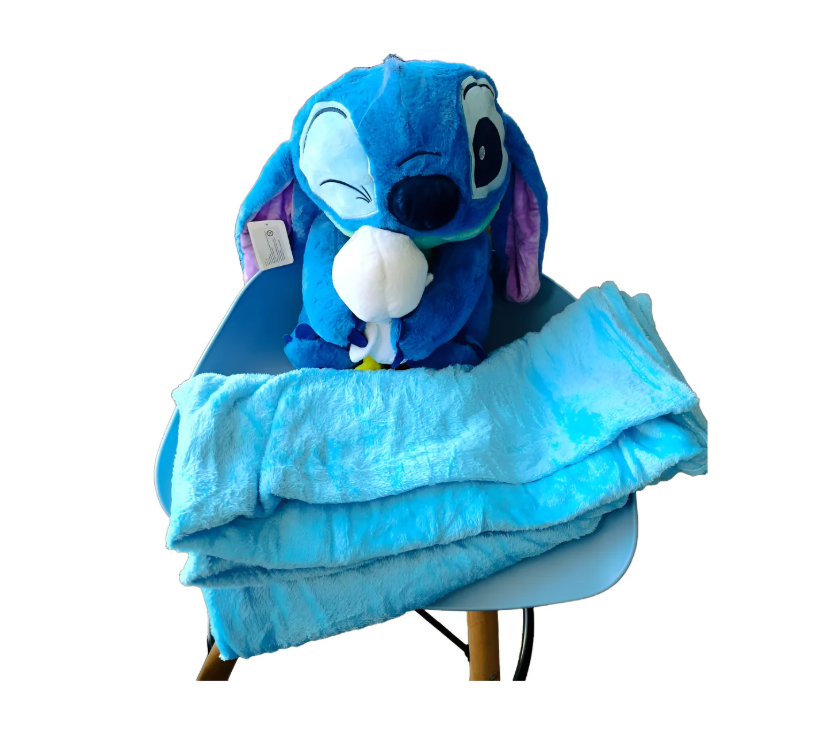 Peluche Stitch + Cobija