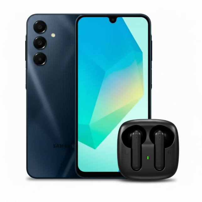 Celular Samsung Galaxy A16 8Gb 256Gb Negro + Obsequio Audífonos Inalámbricos