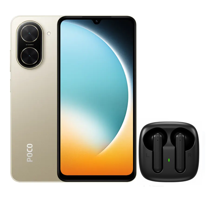 Celular Xiaomi Poco C71 4Gb Ram 128Gb + Obsequio Audífonos Inalámbricos