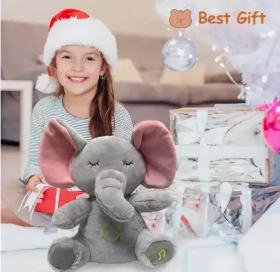 Peluche Muñeco Juguete Respira Calma Ansiedad Sueño Profundo  Animal Conejo