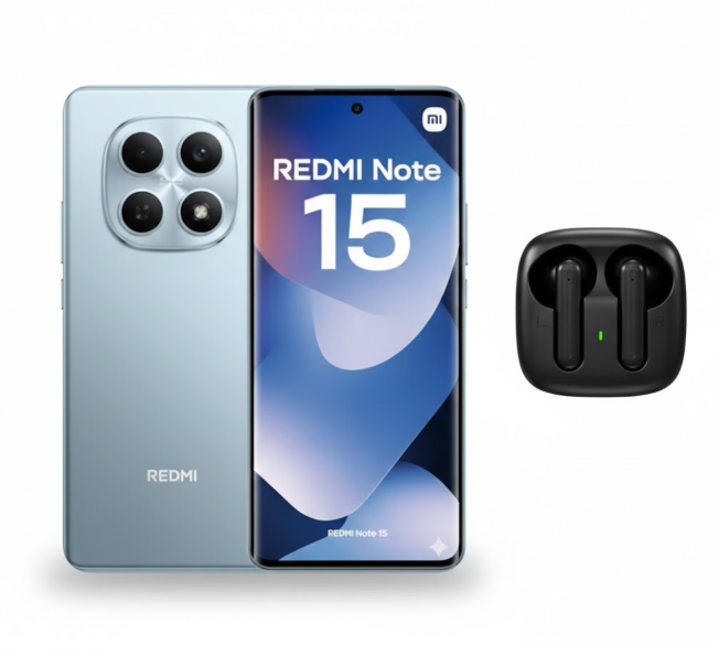 Xiaomi Redmi Note 15 8GB+256GB + Obsequio Audífonos Inalambricos