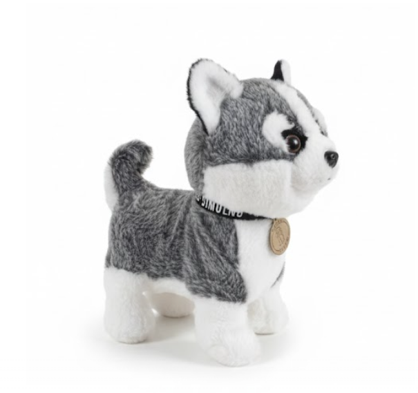 Perro Peluche Interactivo Camina Canta Ladra Control Remoto