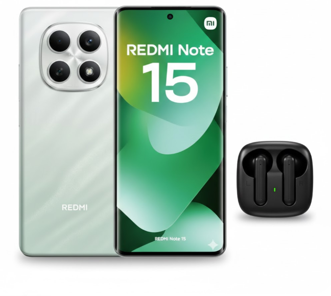 Xiaomi Redmi Note 15 8GB+256GB + Obsequio Audífonos Inalambricos
