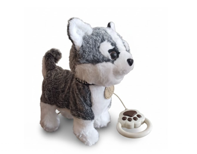 Perro Peluche Interactivo Camina Canta Ladra Control Remoto