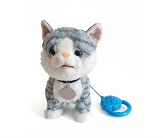 Gato Peluche Interactivo Camina Canta Maulla Control Remoto