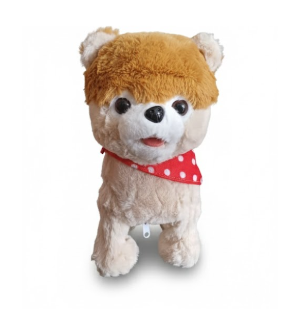 Perro Peluche Interactivo Camina Canta Ladra Control Remoto