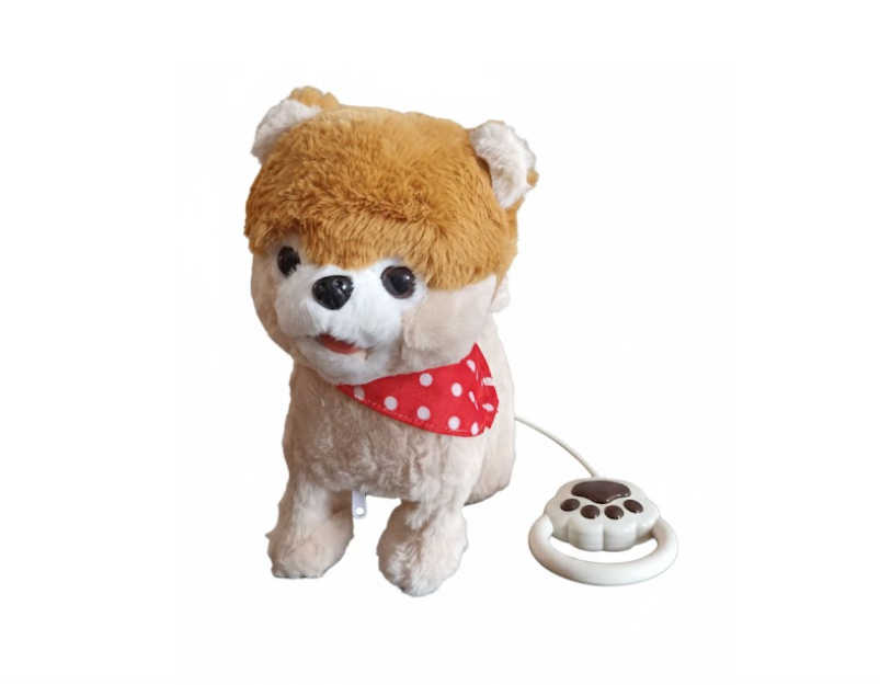 Perro Peluche Interactivo Camina Canta Ladra Control Remoto