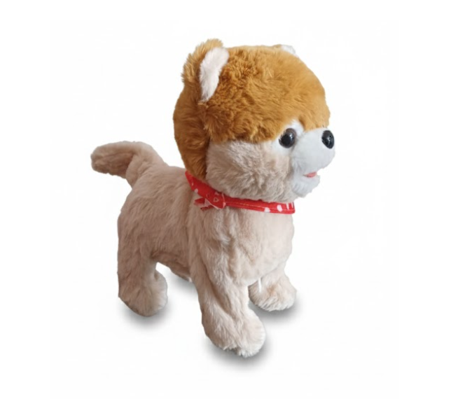 Perro Peluche Interactivo Camina Canta Ladra Control Remoto