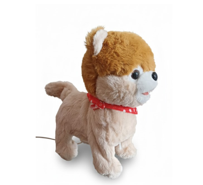 Perro Peluche Interactivo Camina Canta Ladra Control Remoto