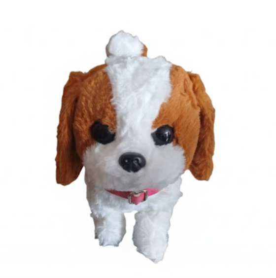 Perro Peluche Interactivo Camina Y Ladra