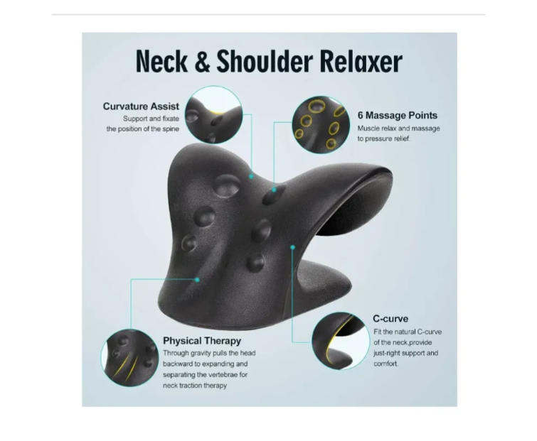 Almohada Terapéutica De Tracción Cervical Cuello Cervicales