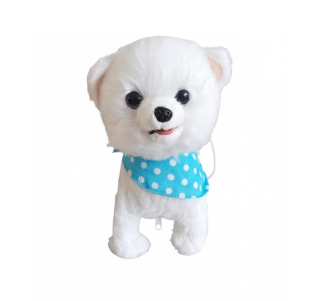 Perro Peluche Interactivo Camina Canta Ladra Control Remoto