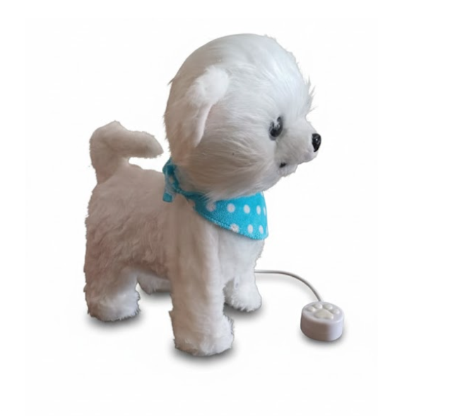 Perro Peluche Interactivo Camina Canta Ladra Control Remoto