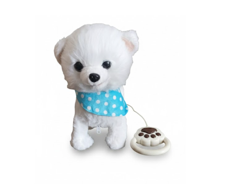 Perro Peluche Interactivo Camina Canta Ladra Control Remoto