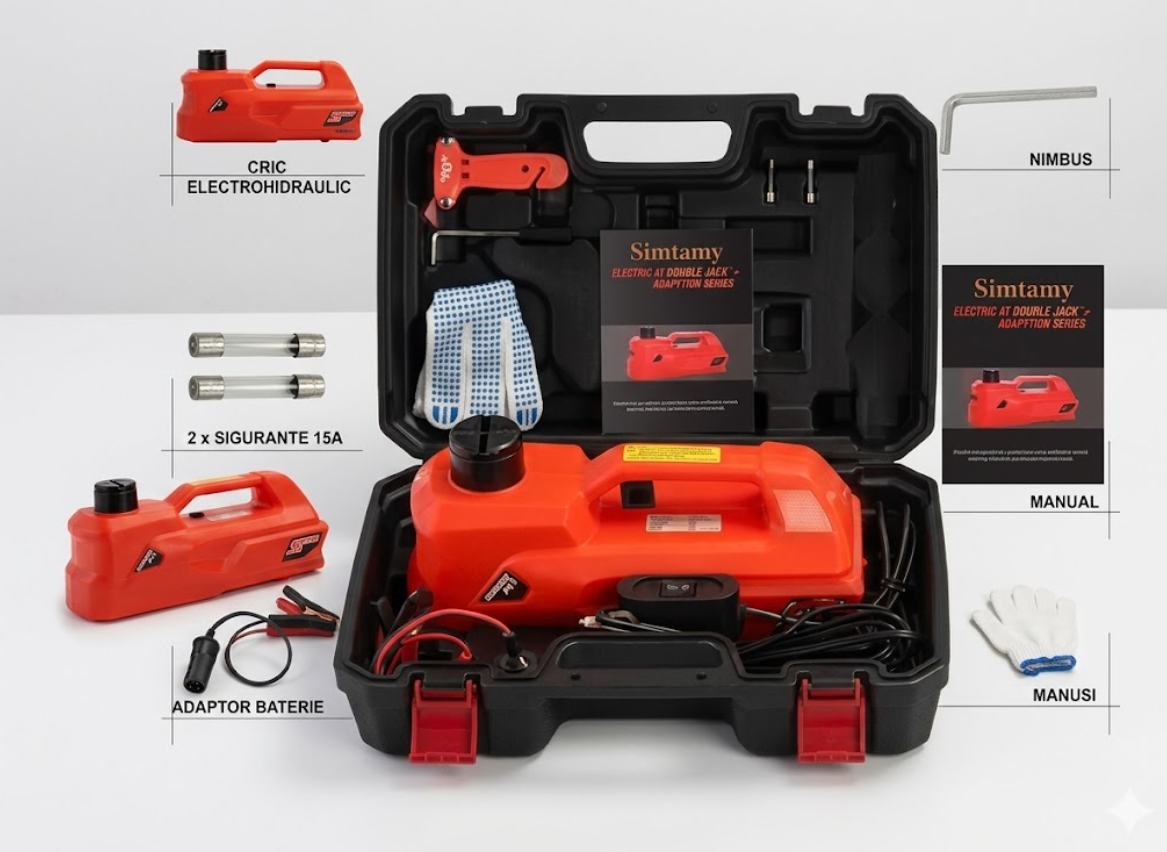 Gato Eléctrico Hidráulico Para Carro 12v