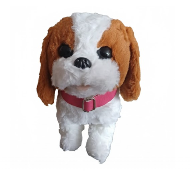 Perro Peluche Interactivo Camina Y Ladra