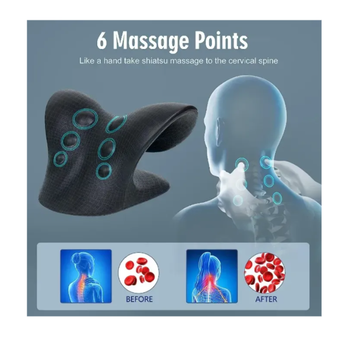 Almohada Terapéutica De Tracción Cervical Cuello Cervicales