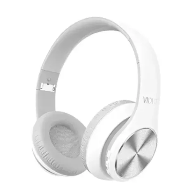 Audífonos Diadema Inalámbrica Bluetooth Marca Vidvie Ref:BBH2108 Blanco