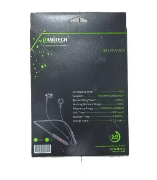 Audifono De Cuellera A Bluetooth Ramitech RAM-KML12