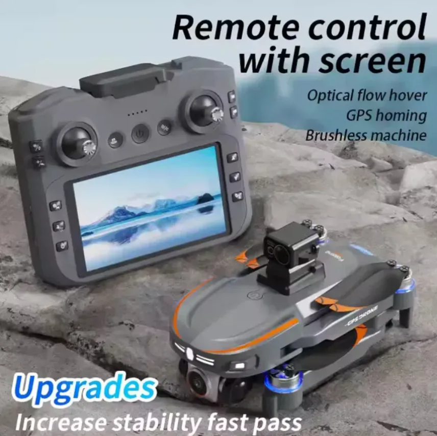 Drone Para Principiante Con Gps Y Control Recargable Con Pantalla S28 GPS