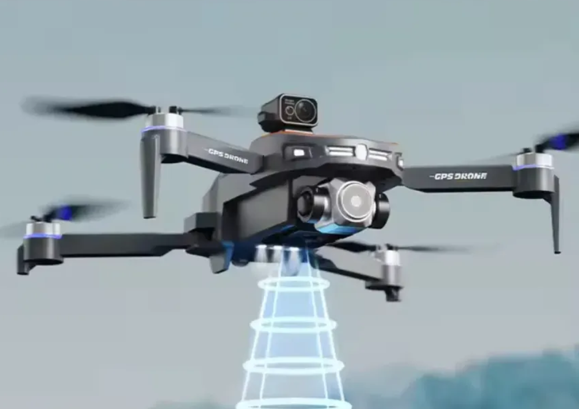 Drone Para Principiante Con Gps Y Control Recargable Con Pantalla S28 GPS