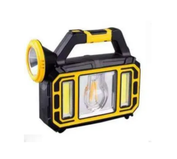 Luz Led Recargable Con Panel Solar HS-8036-7-B