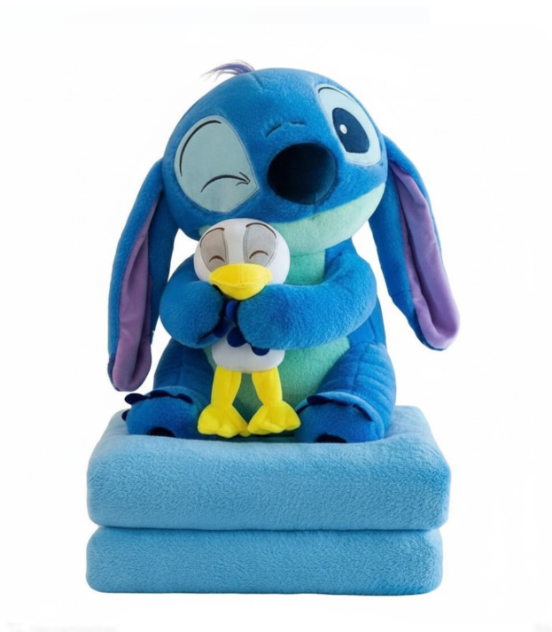 Peluche Stitch + Cobija