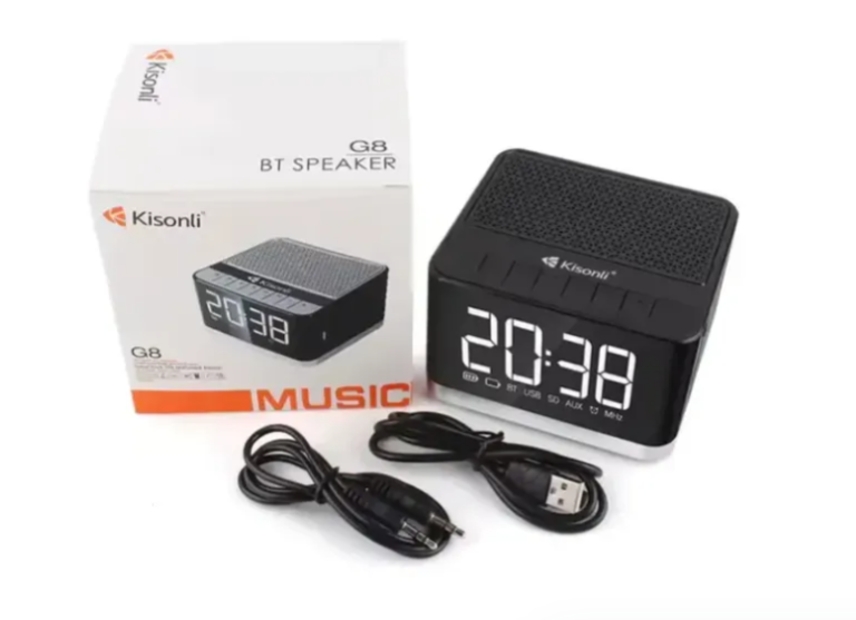 Radio Parlante Despertador Con Pantalla Led G8